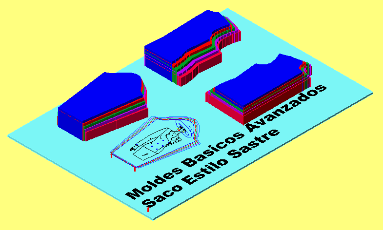 Moldes Base Avanzados de Saco Sastre