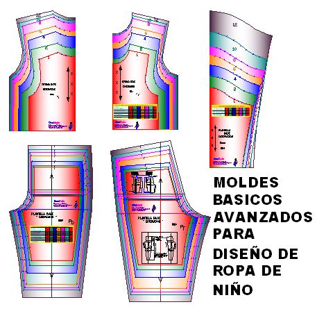 moldes base de ropainfantil