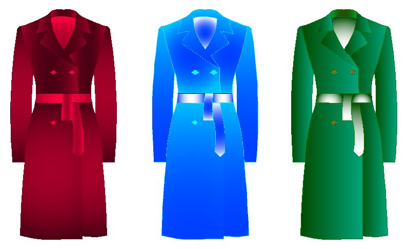 Patrones para confeccion de abrigos de dama