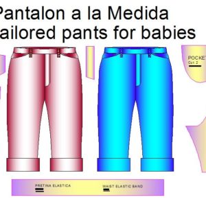 Tallaje de Pantalon de vestir a la medida