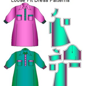 Tallaje de Vestido Holgado de Beba