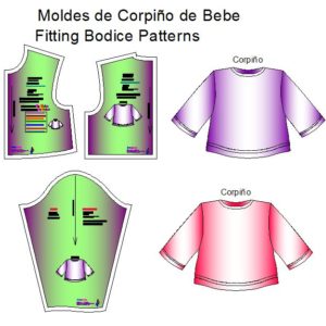 Tallaje de corpino de bebe