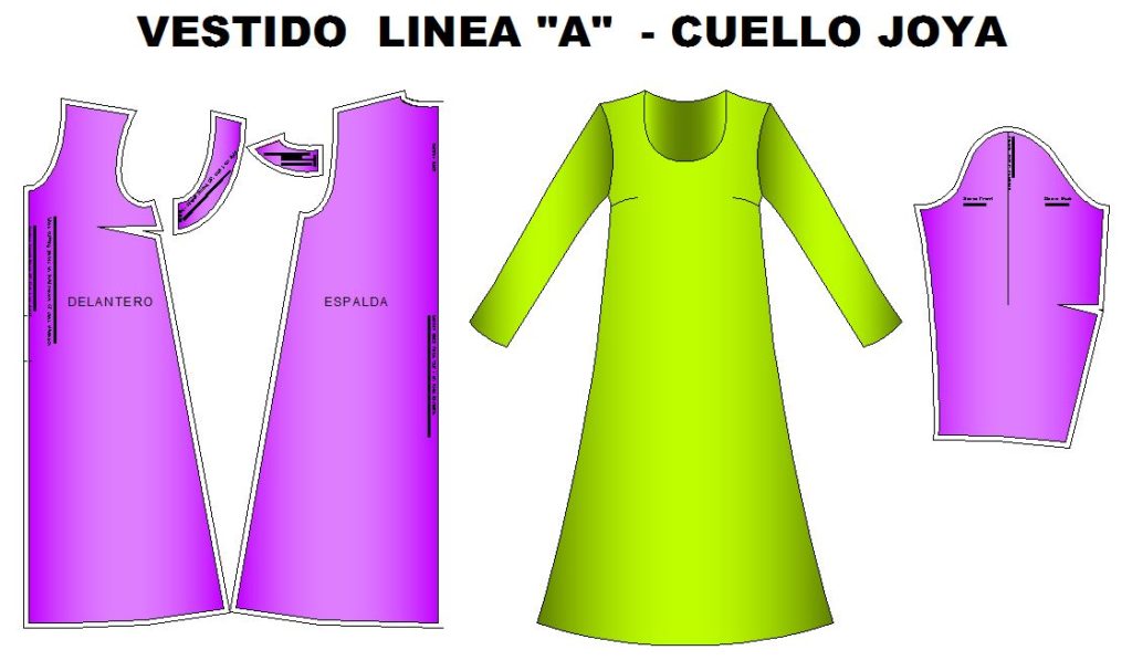 Moldes_Vestido_linea_A