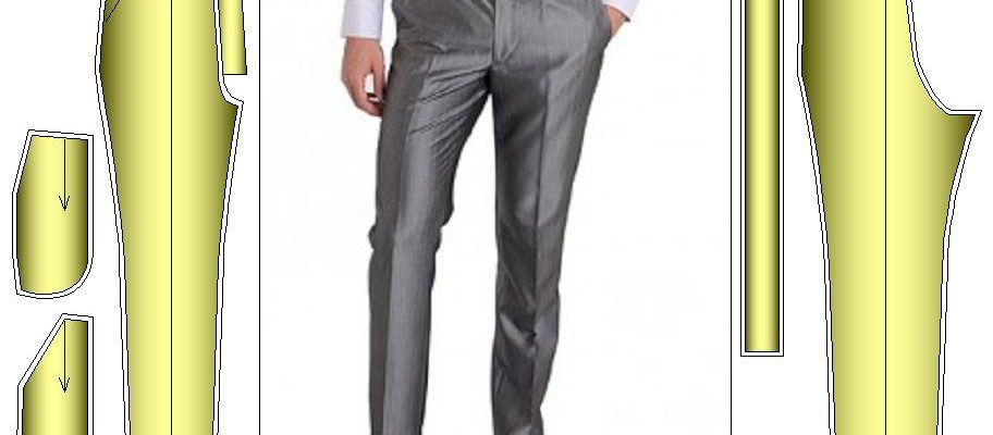 Moldes de pantalon de hombre