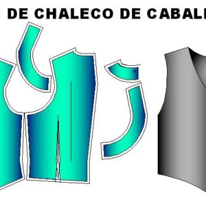 Moldes de Chaleco para Caballero